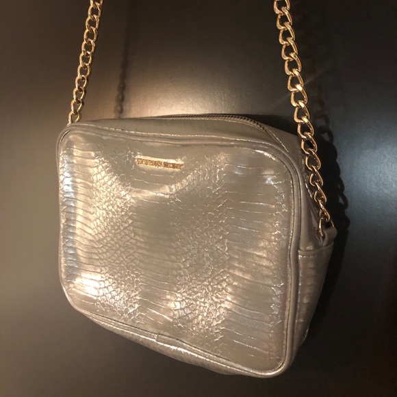 Silver Victotia's Secret Crossbody Purse - Picture 3 of 8